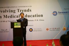 Prof. Wang Liwei, Dean of International School, Jinan University.JPG